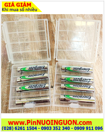 Energizer NH12URP4; Pin đũa sạc AAA 700mAh 1.2v Energizer NH12URP4 chính hãng _Hộp 4viên